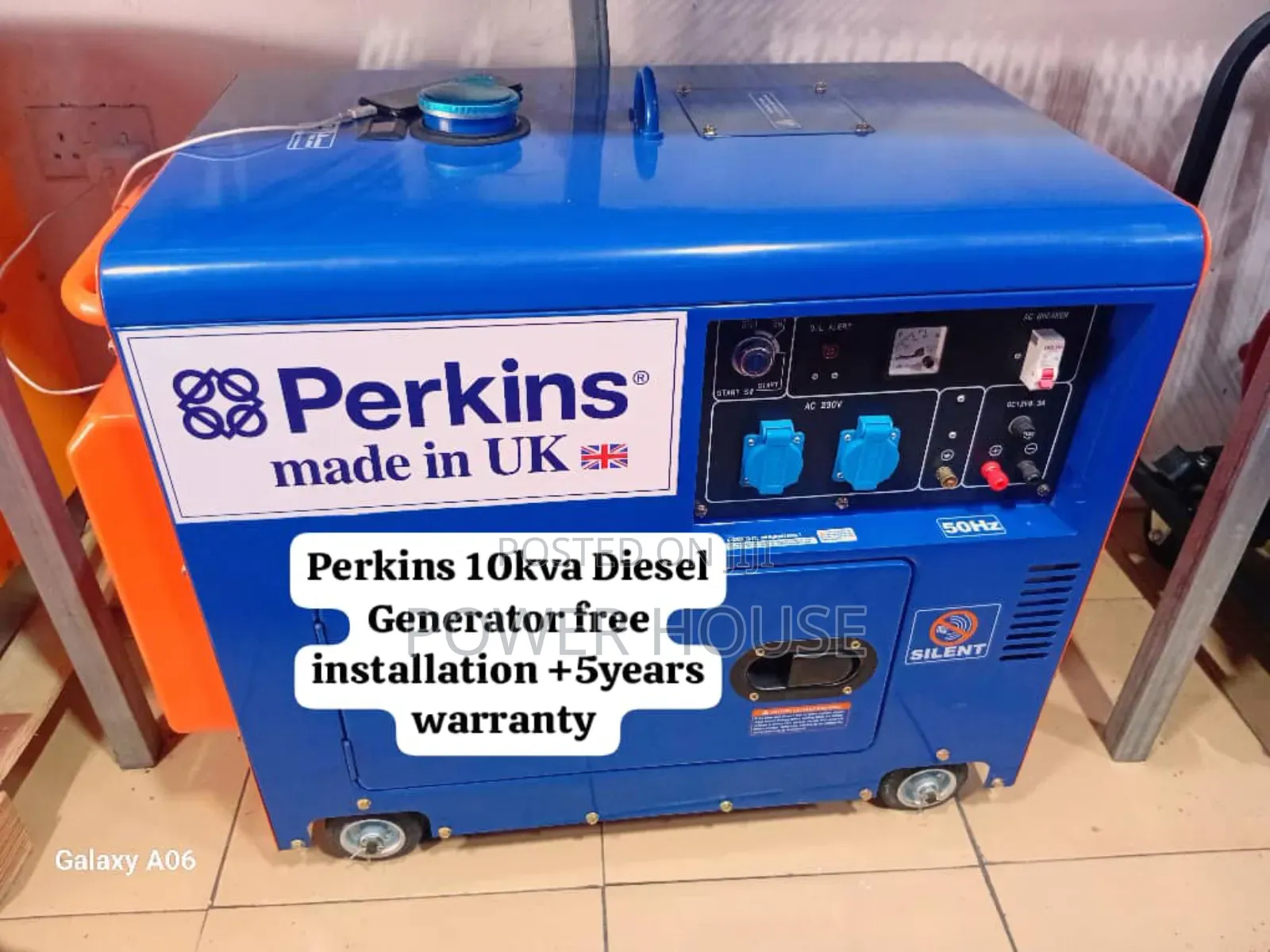 Quill Quest Perkins Diesel Generator 10kva Silent