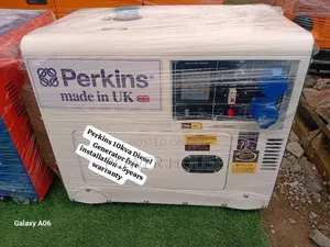 Tag Tank Perkins Diesel Generator 10kva Silent