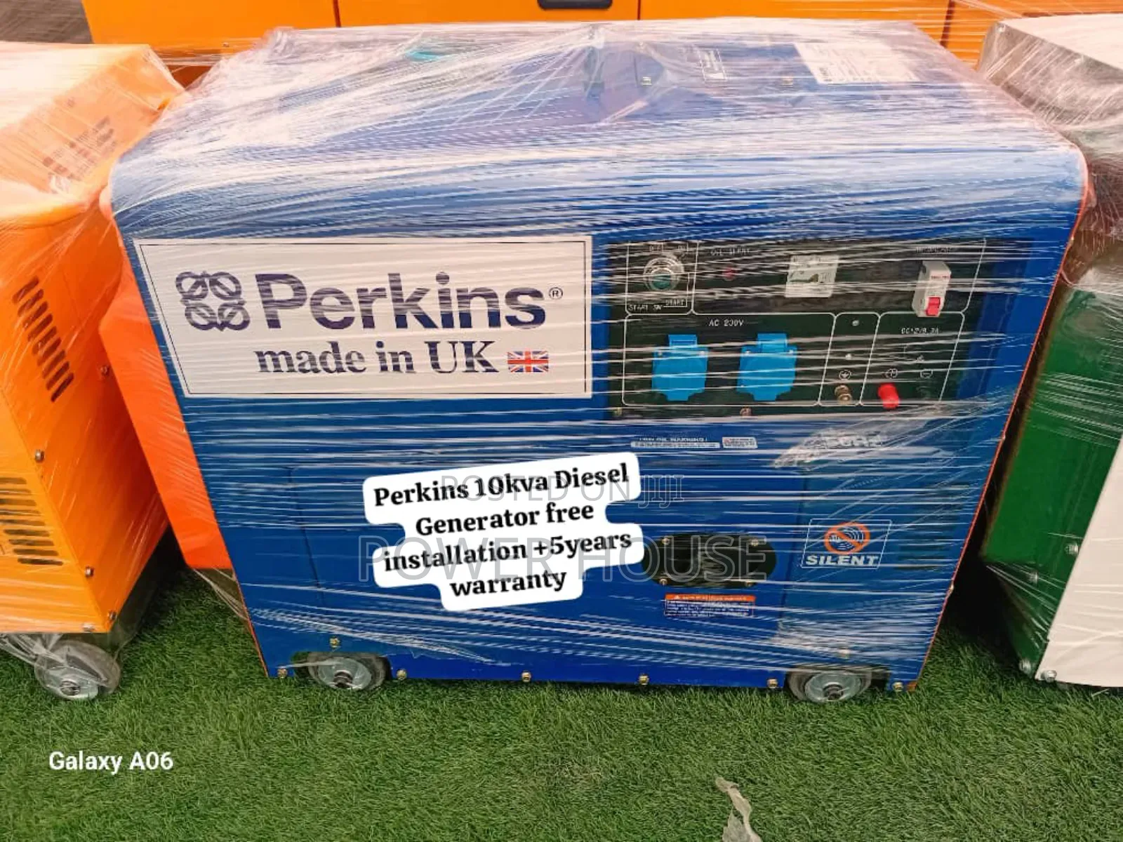 Alias Engine Perkins Diesel Generator 10kva Silent