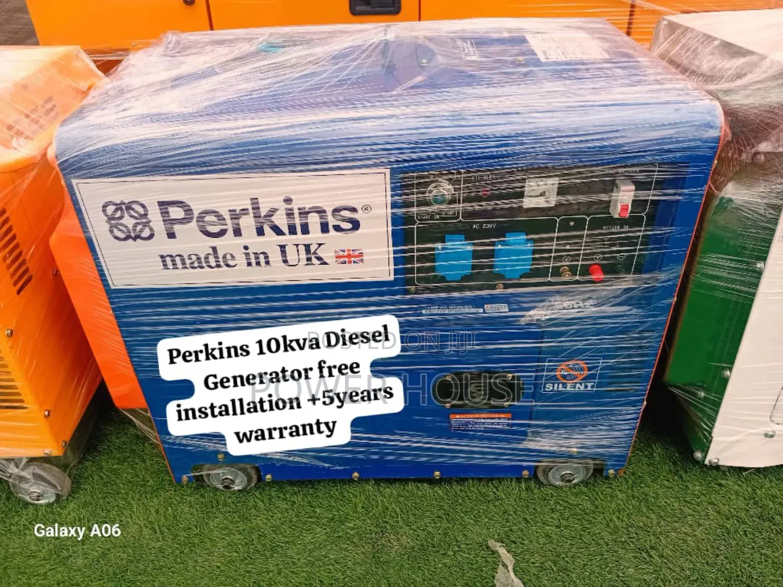 Hero Hatch Perkins Diesel Generator 10kva Silent