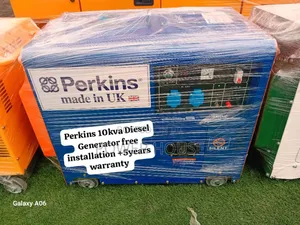 Hero Hatch Perkins Diesel Generator 10kva Silent