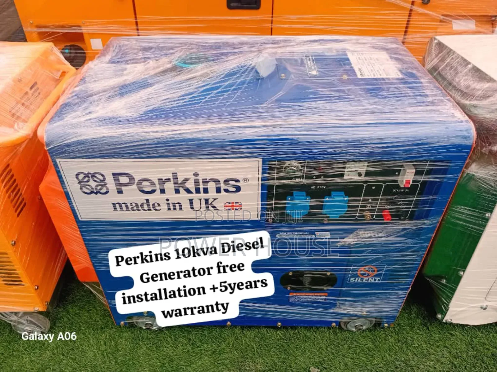 Name Scroll Perkins Diesel Generator 10kva Silent