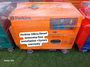 Arcane Gen Perkins Diesel Generator 10kva Silent