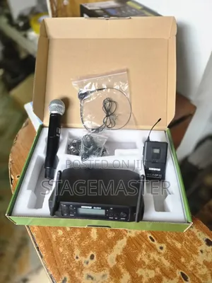 Shure Glxd24+/B58 Digital Wireless Handheld and Lapel Microphone