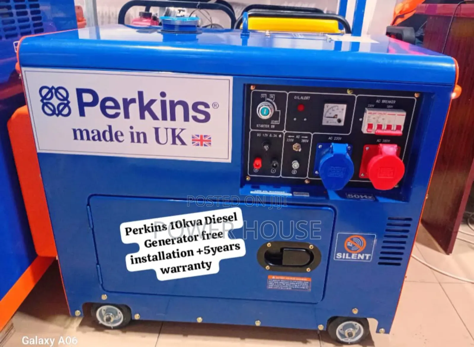Elven Echo Perkins Diesel Generator 10kva Silent