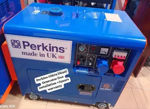 Loot Label Perkins Diesel Generator 10kva Silent