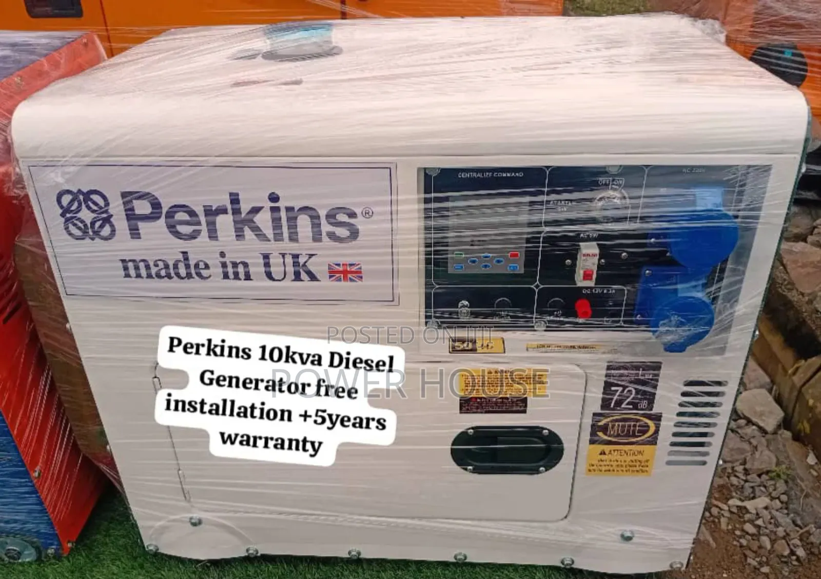 Promptly Perkins Diesel Generator 10kva Silent