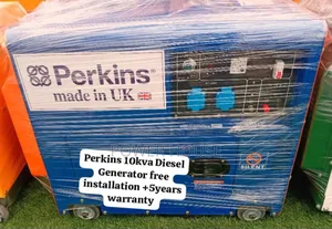 Spark Machine Perkins Diesel Generator 10kva Silent