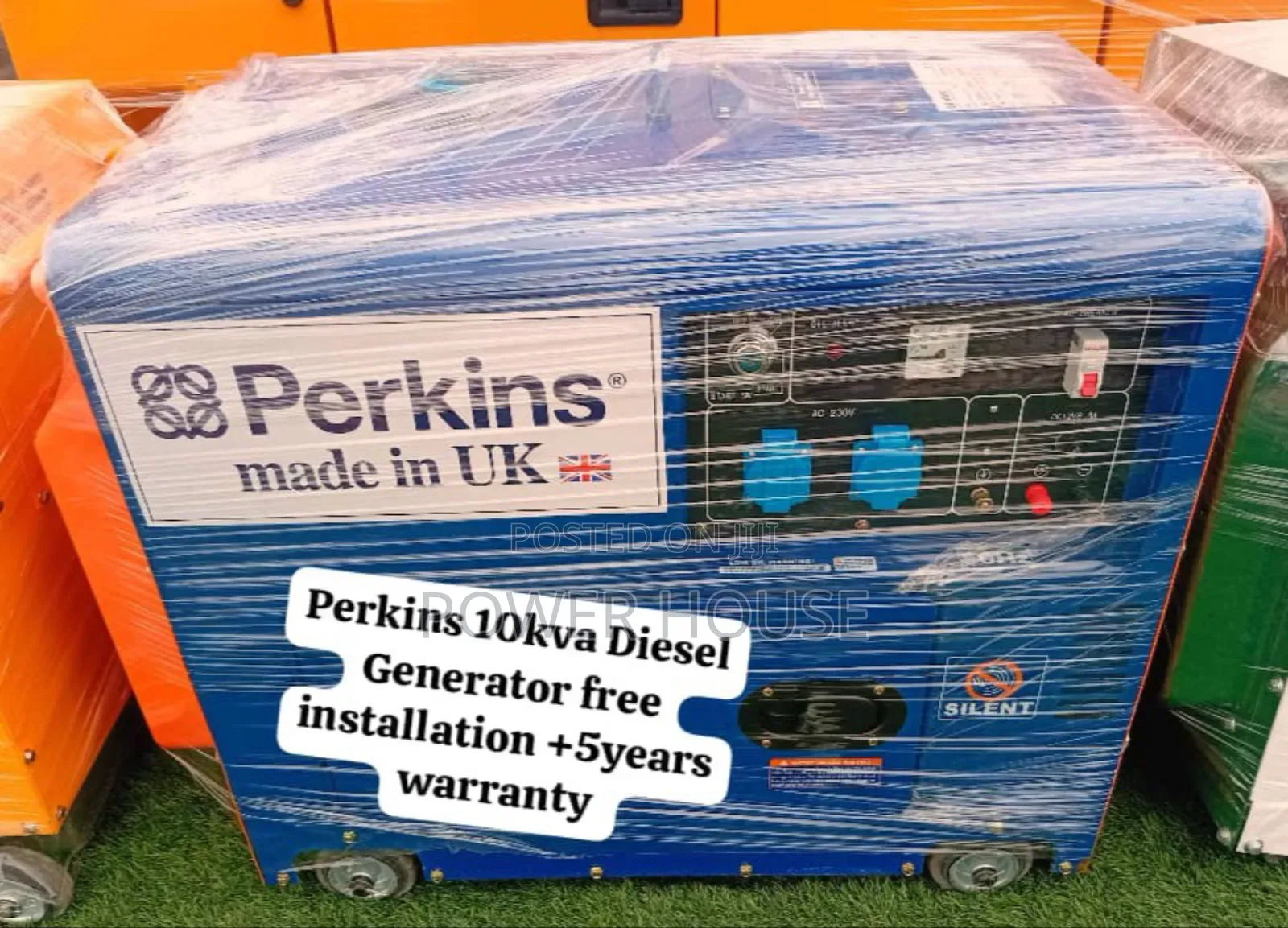 Brain Brew Perkins Diesel Generator 10kva Silent