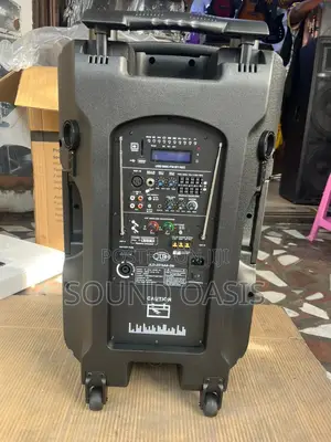 JLD Rechargeable Bluetooth Speaker With Two Wireless Microphones