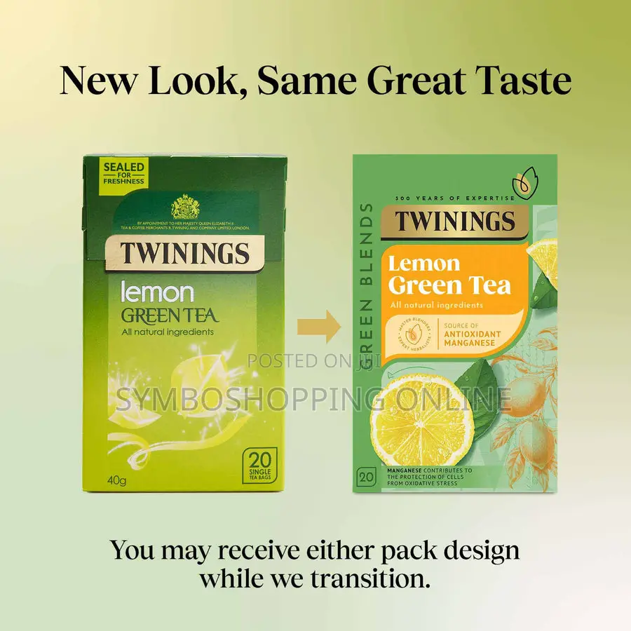 Green Tea Lemon 20 Tea Bags