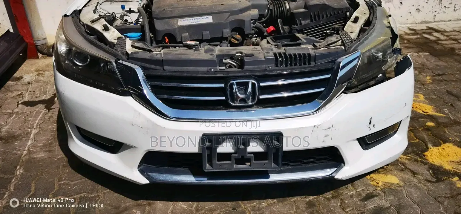 Honda Accord 2013 2014-2015 Complete Front Cut