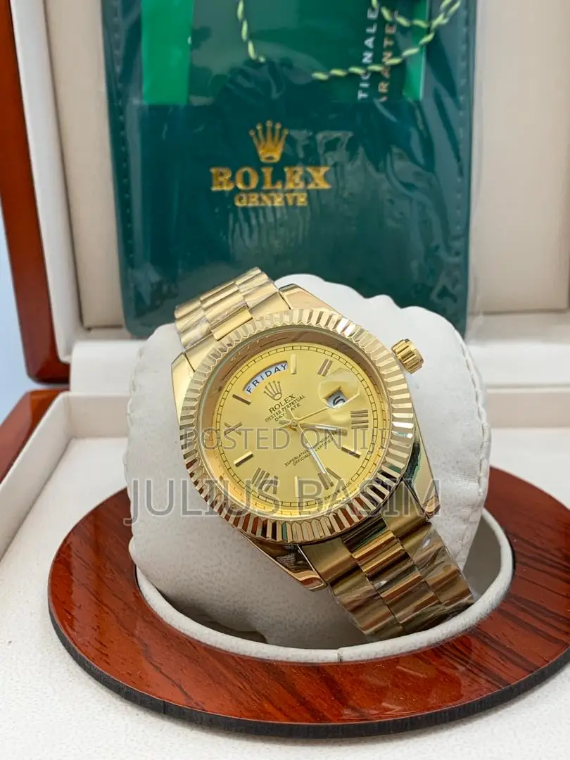 Rolex Watch With Box