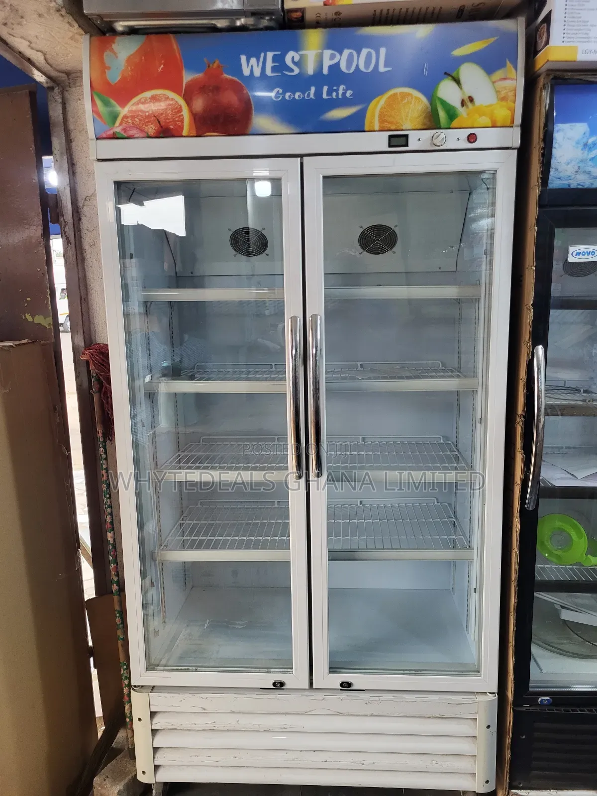 Westpool Display Fridge| Beverage Cooler| 553ltrs| 5-Yrs Warranty| New
