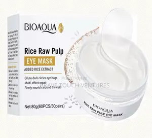 Rice Raw Pump Eye Mask Dark Circles Eye Bags Nourish Repair- 30 Pairs