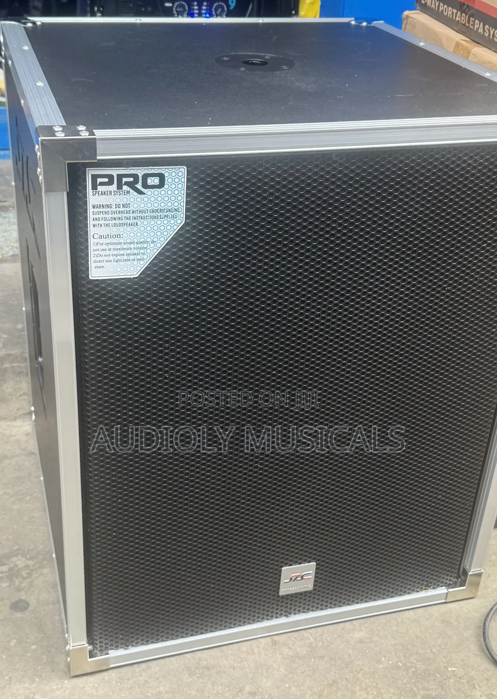 Jac Single Bass Speaker (Pair)