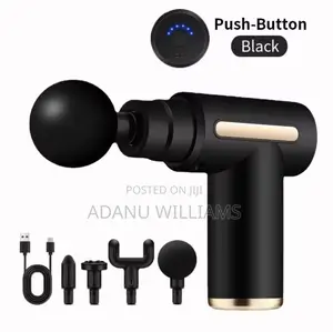Long-lasting Deep Tissue Massage Gun With 4 Different Heads