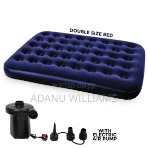 The Ultimate Double Size Air Mattress + Electric Pump