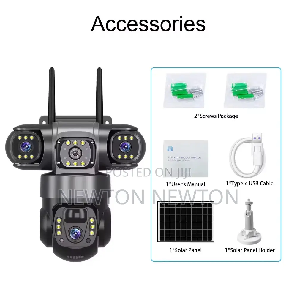 Sim Card 4g Solar CCTV Camera