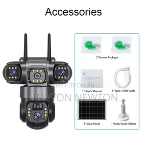 Sim Card 4g Solar CCTV Camera
