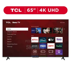 65′′ Uhd HDR Google TCL Tv With Dolby Atmos (Tcl 65p755)