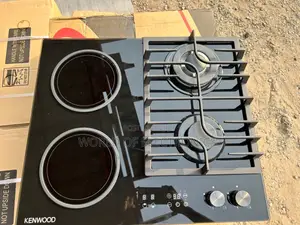 Premium Fast 60cm Built in Black 2 Gas 2 Induction Kenwood