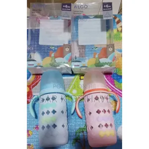 Algo Glass Feeding Bottle 240ml 6months+