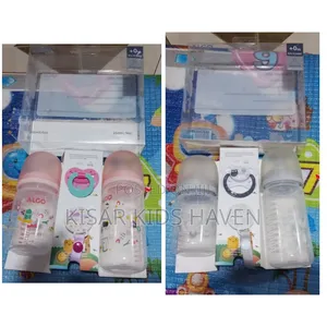 Feeding Bottle Set ( 2 Bottles and 1 Pacifier)