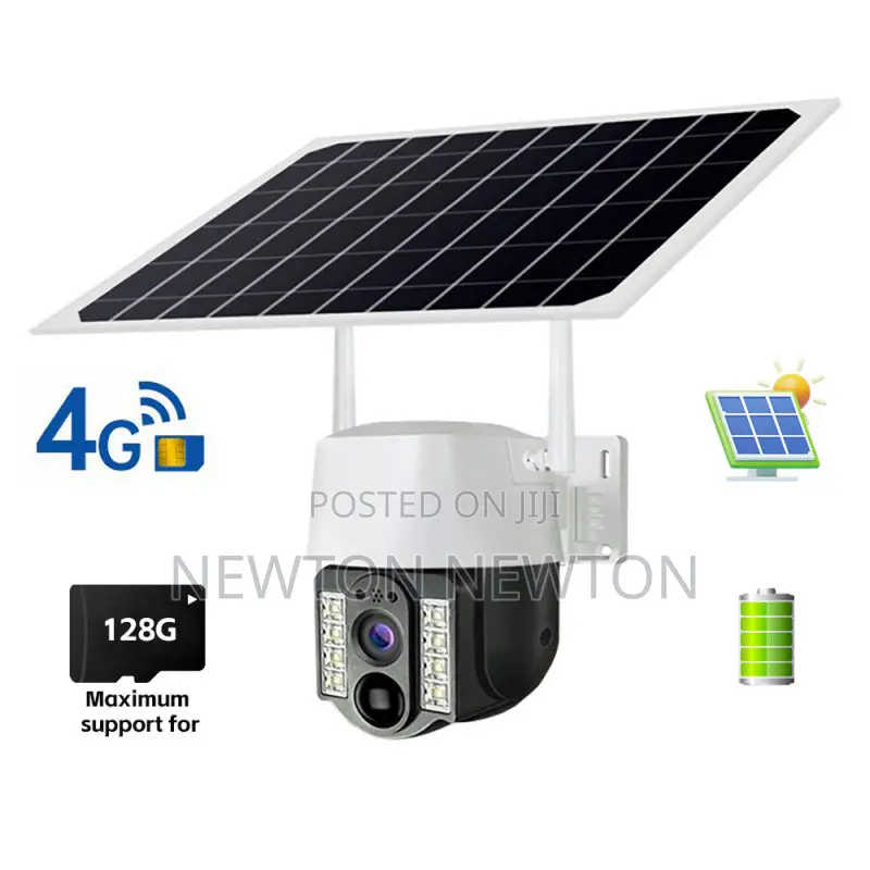 4g Solar CCTV Camera Uses Sim Card