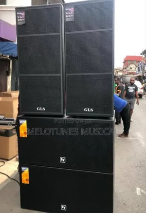 GLS Full Range and Ev Double Bass Speakers