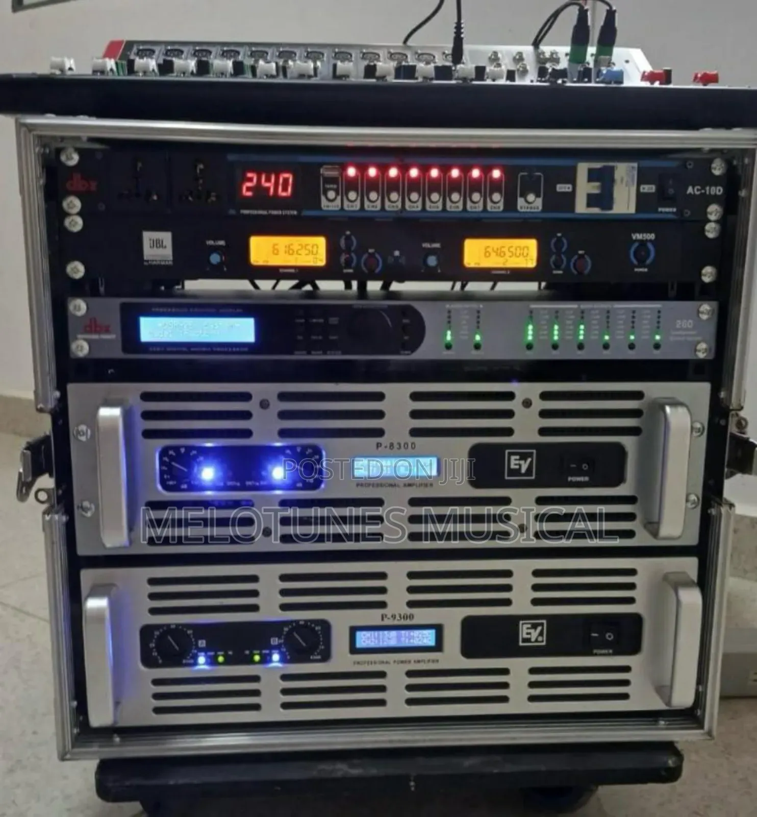 Fully Loaded Amplifier Rack Set