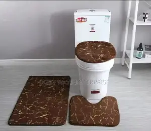 Toilet Seat Doormat / Bathroom Doormat 3 in 1
