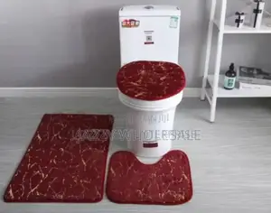 Toilet Seat Doormat / Bathroom Doormat 3 in 1