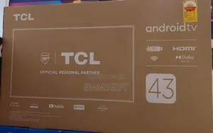 TCL 43 Inch Android Smart Bezeless Tv