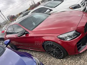 Mercedes-Benz C300 Sport 4Matic Sedan AWD (2.0L 4cyl 7A) 2017 Red