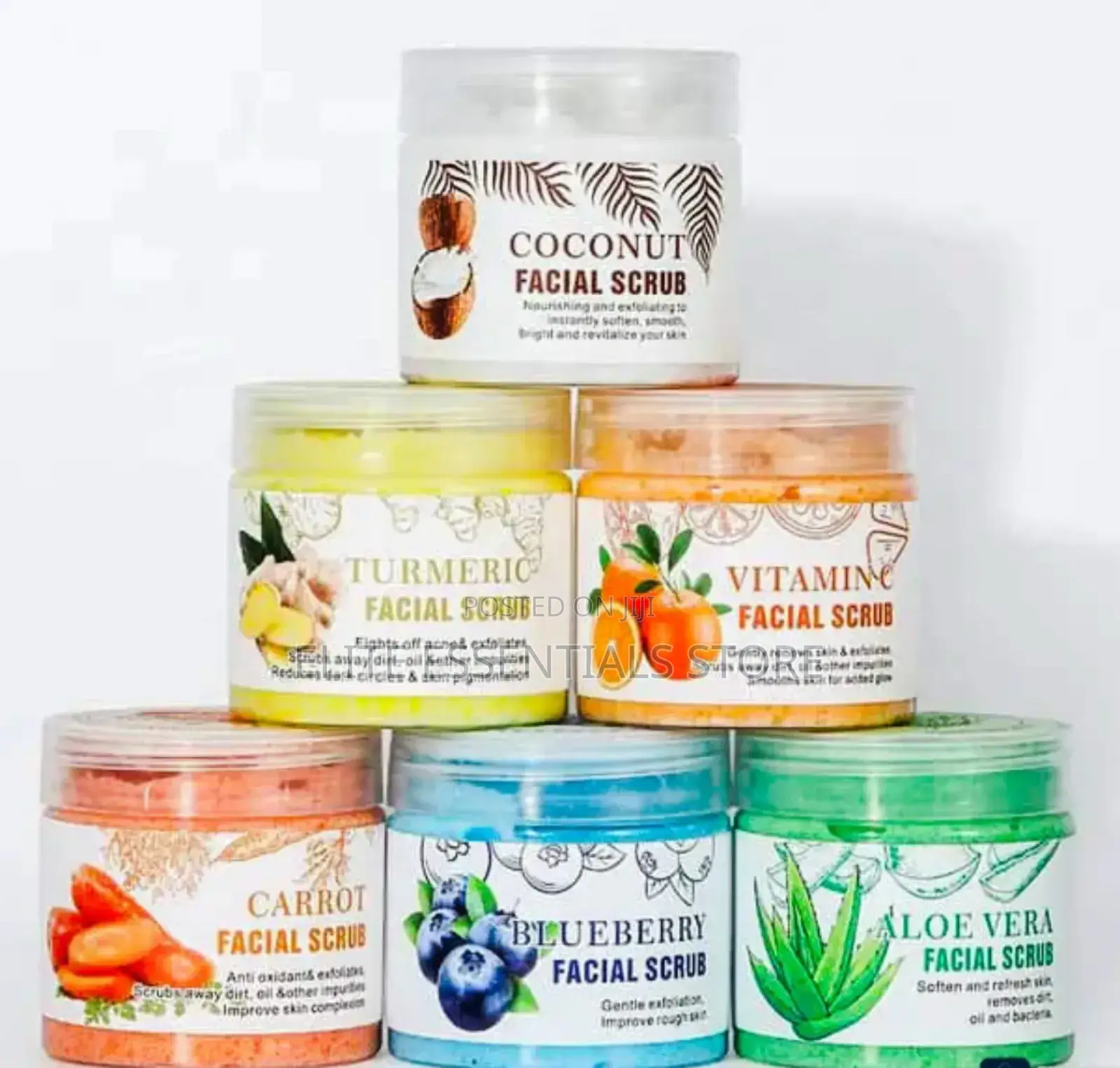 High Quality Natural Facial Scrubs for Healthy Beautiful Skin