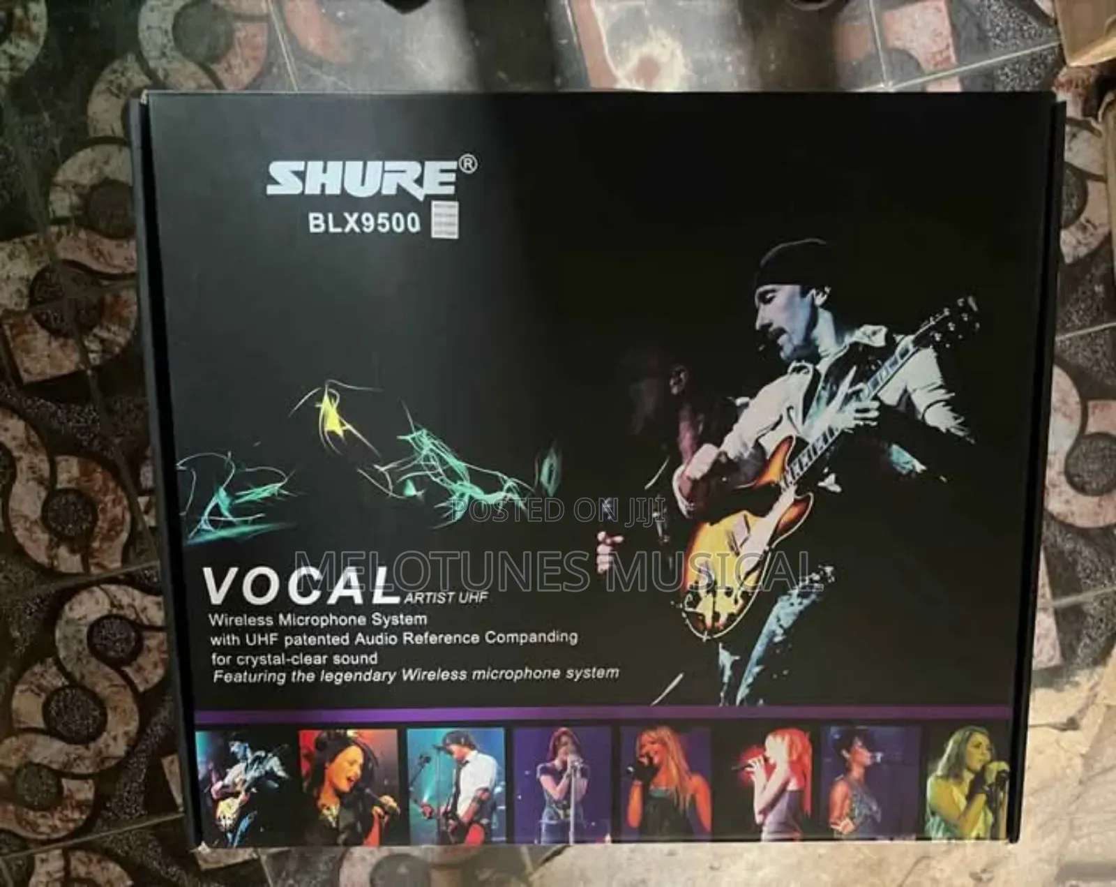 Shure Blx9500 Vocal Artist Uhf Wireless Microphone