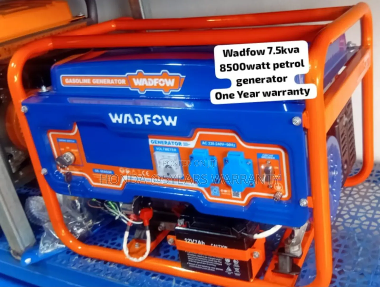 All Terrain Wadfow 7.5kva Petrol Generator 7.5kva 8500watt