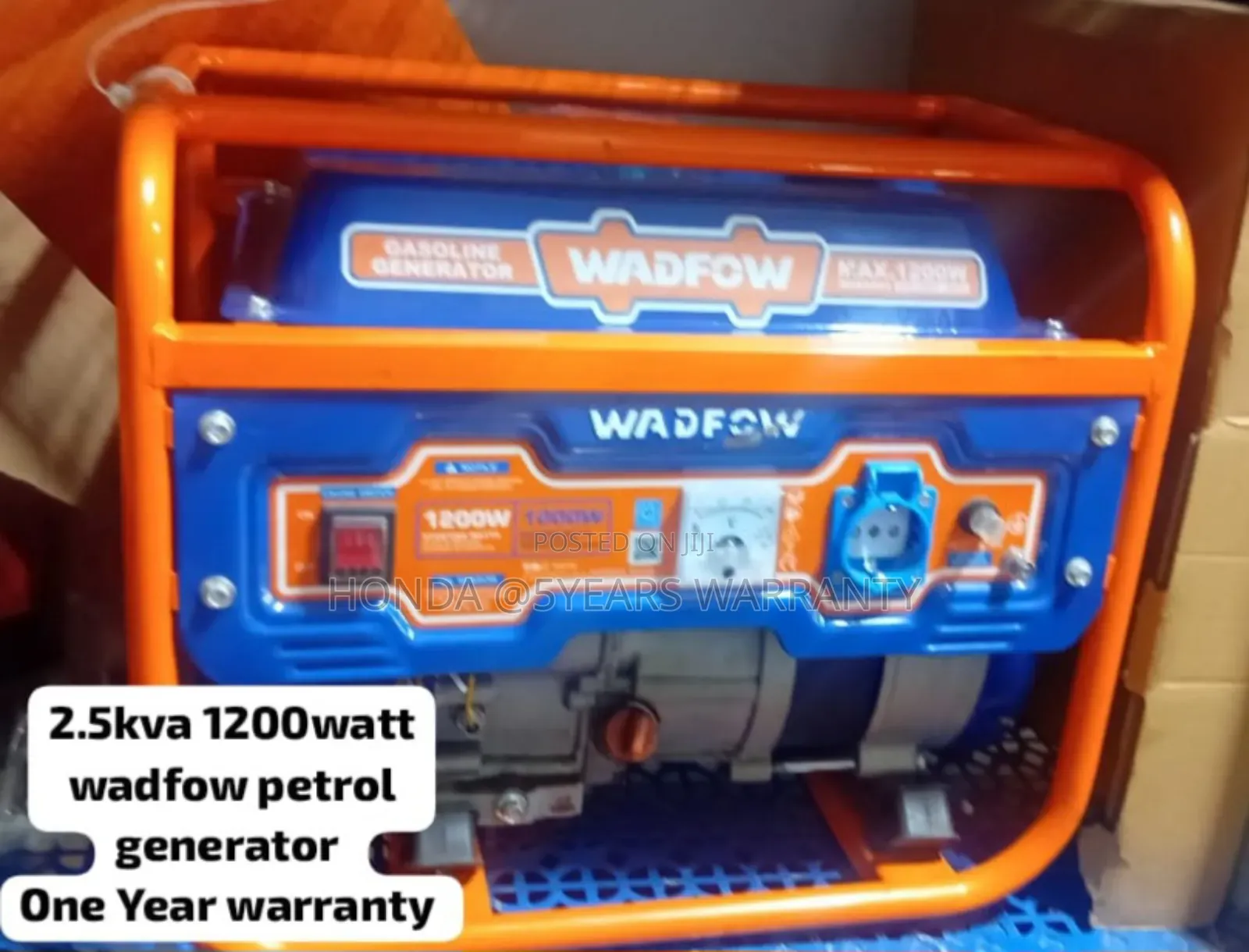 Reliable Current Wadfow 2.5kva Petrol Generator 2.5kva