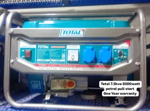 High Output Total Petrol Generator 7.5kva 8500watt Total