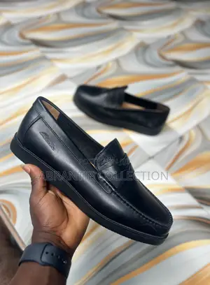 Classy Clarks Loafers All Black Available