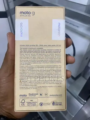 New Motorola Moto G Stylus 5G (2024) 256 GB Gold