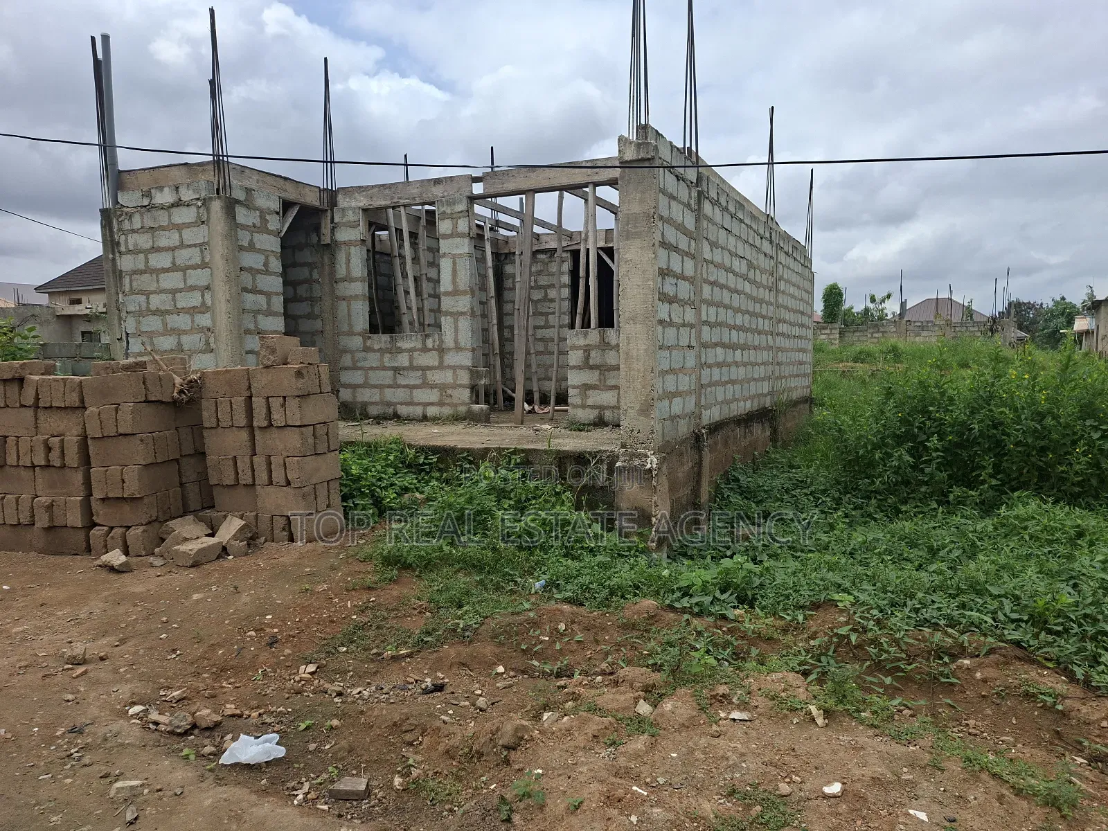 Half Land at Pokuase Ablekuma Highway for Sale
