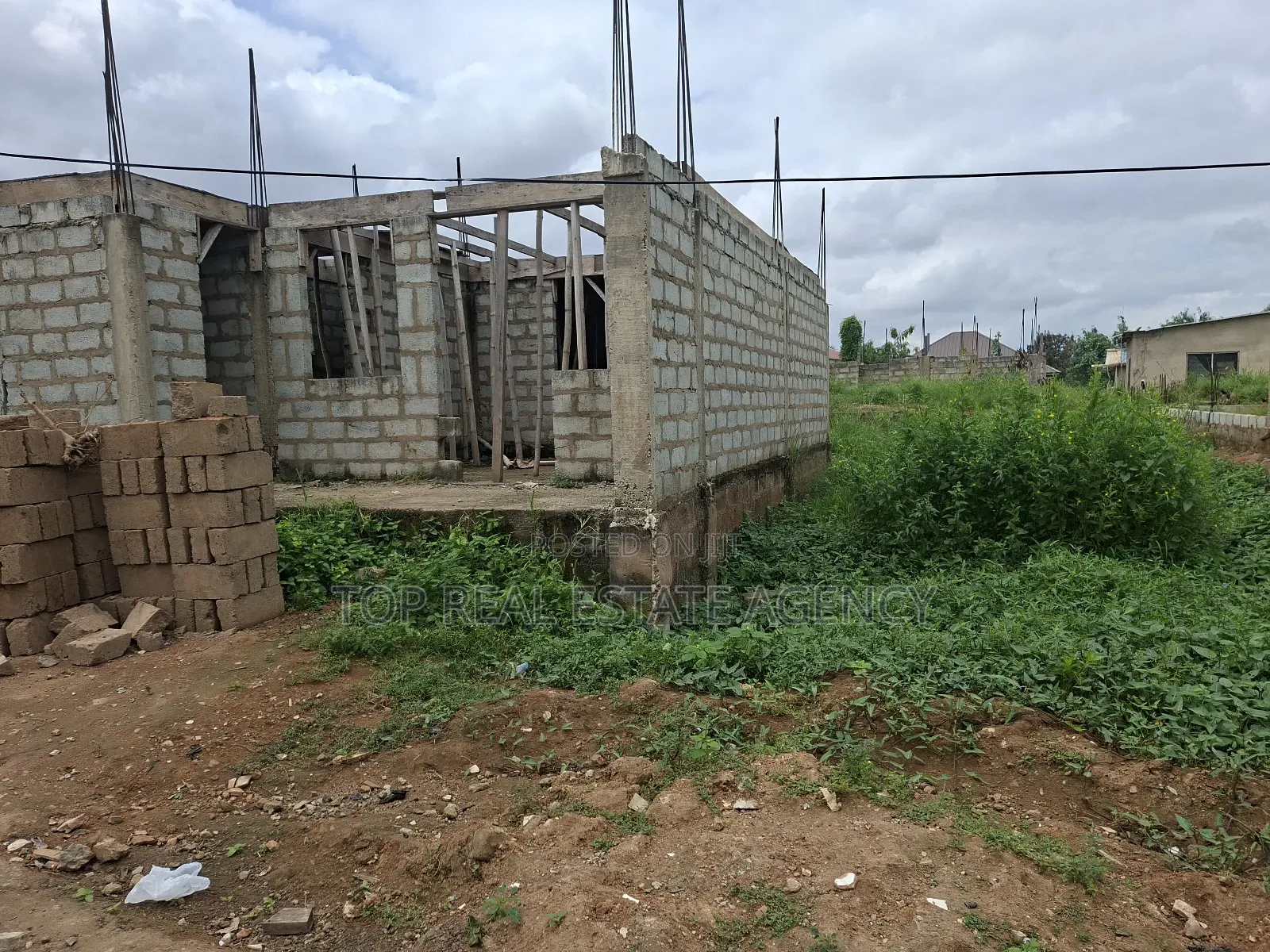 Half Land at Pokuase Ablekuma Highway for Sale