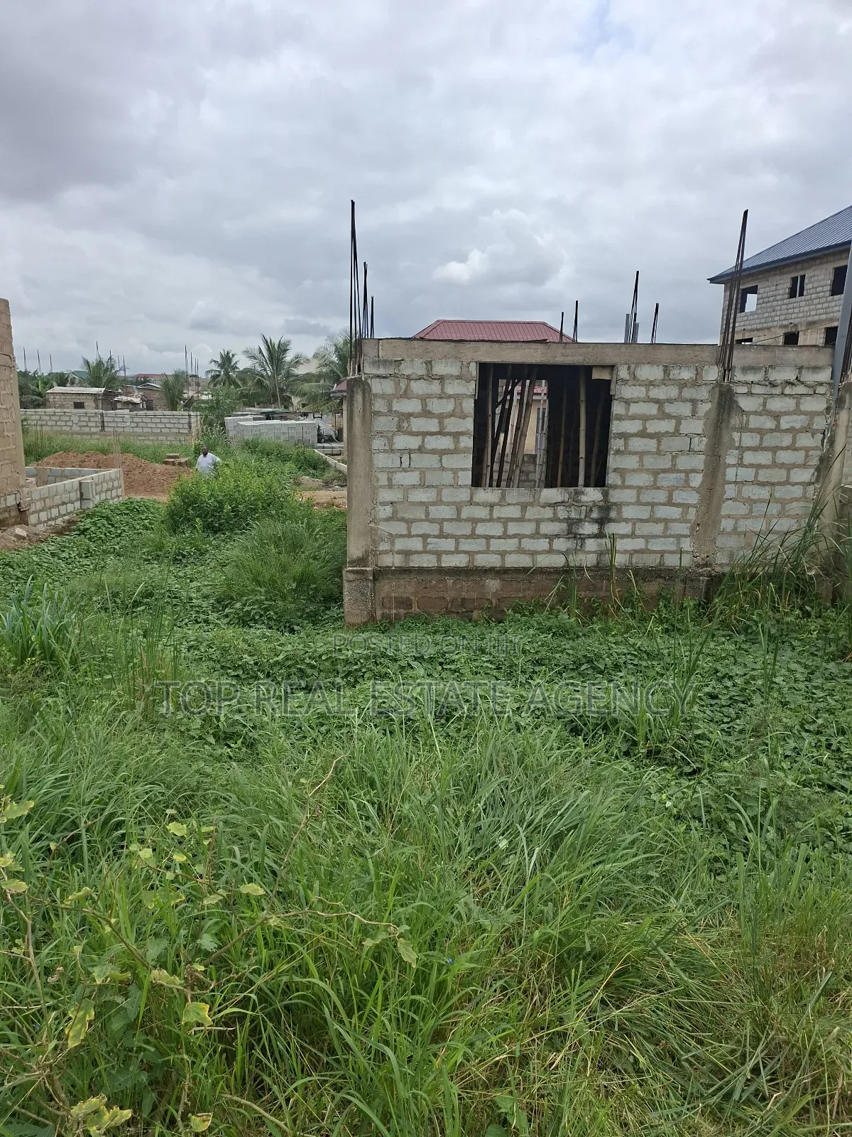 Half Land at Pokuase Ablekuma Highway for Sale