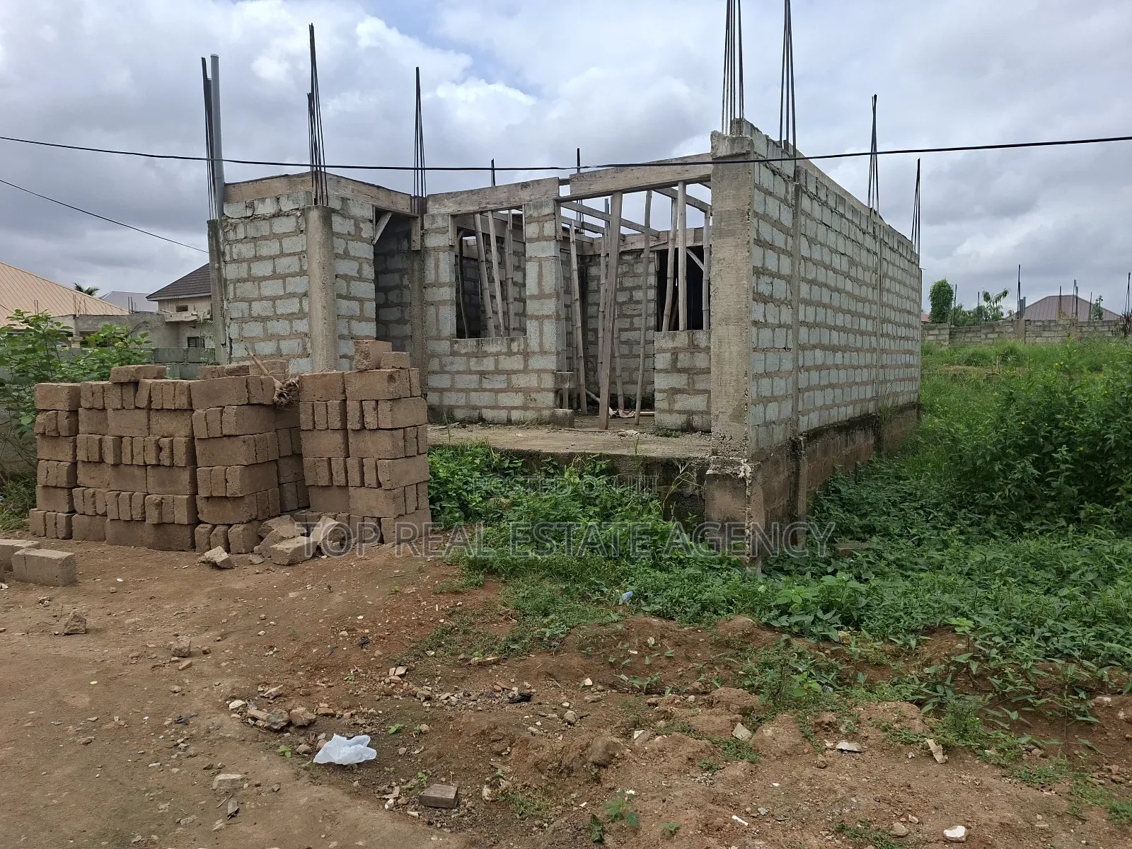 Half Land at Pokuase Ablekuma Highway for Sale