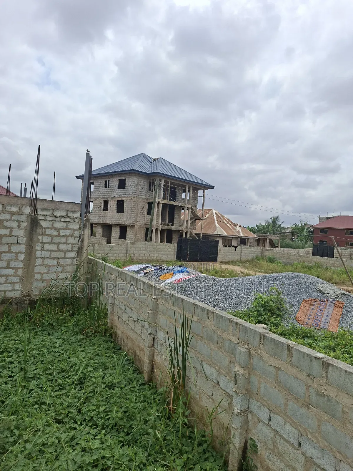 Half Land at Pokuase Ablekuma Highway for Sale