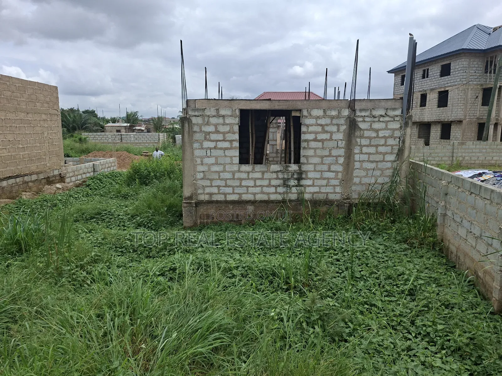 Half Land at Pokuase Ablekuma Highway for Sale