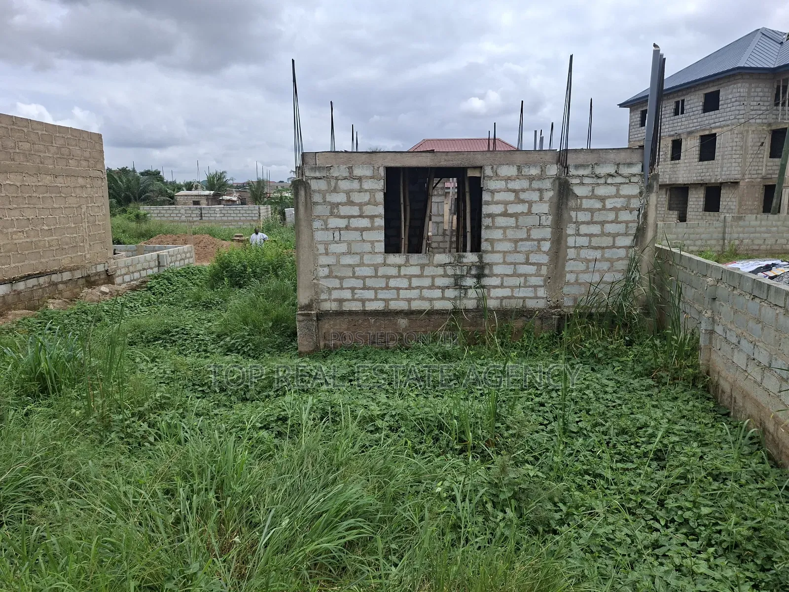 Half Land at Pokuase Ablekuma Highway for Sale