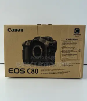 Canon Eos C80 6k Full-frame Cinema Camera (Canon Rf)